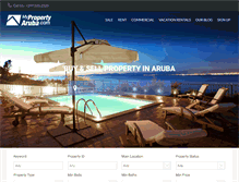 Tablet Screenshot of mypropertyaruba.com